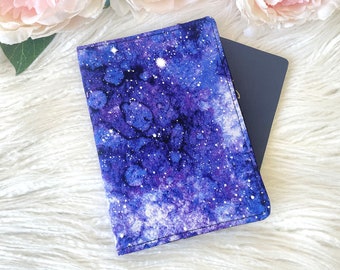 Starry Night Galaxy Passport Holder, Teen / Adult Passport Cover, Passport Wallet, Passport Case, Travel Gift