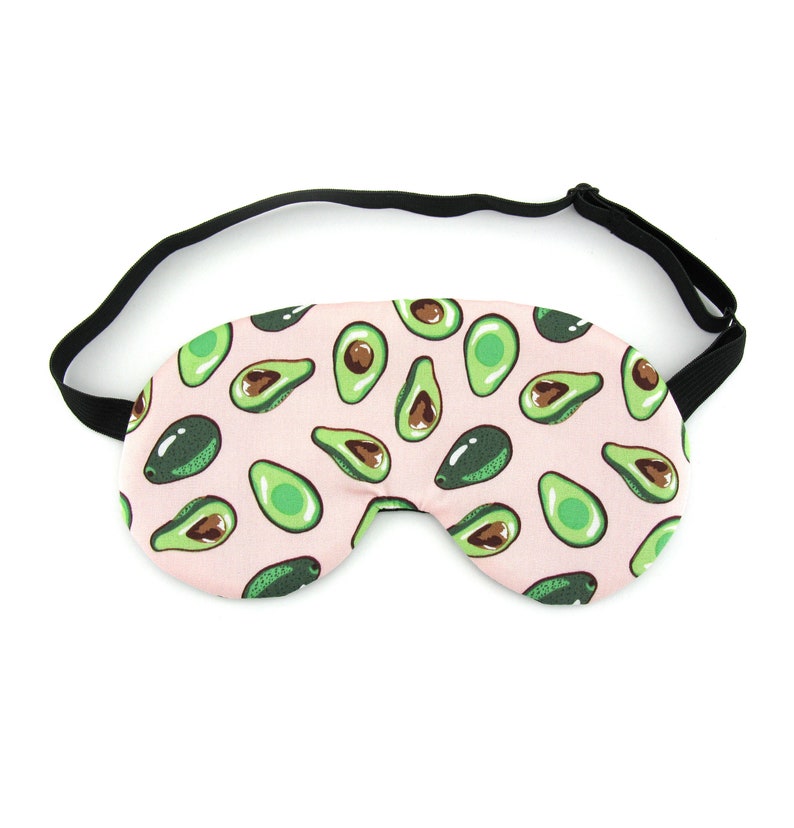 Travel Gift Idea Sleeping Mask Fun Children/'s Sleep Mask ADJUSTABLE Avocado Sleep Eye Mask Birthday Favour Gift