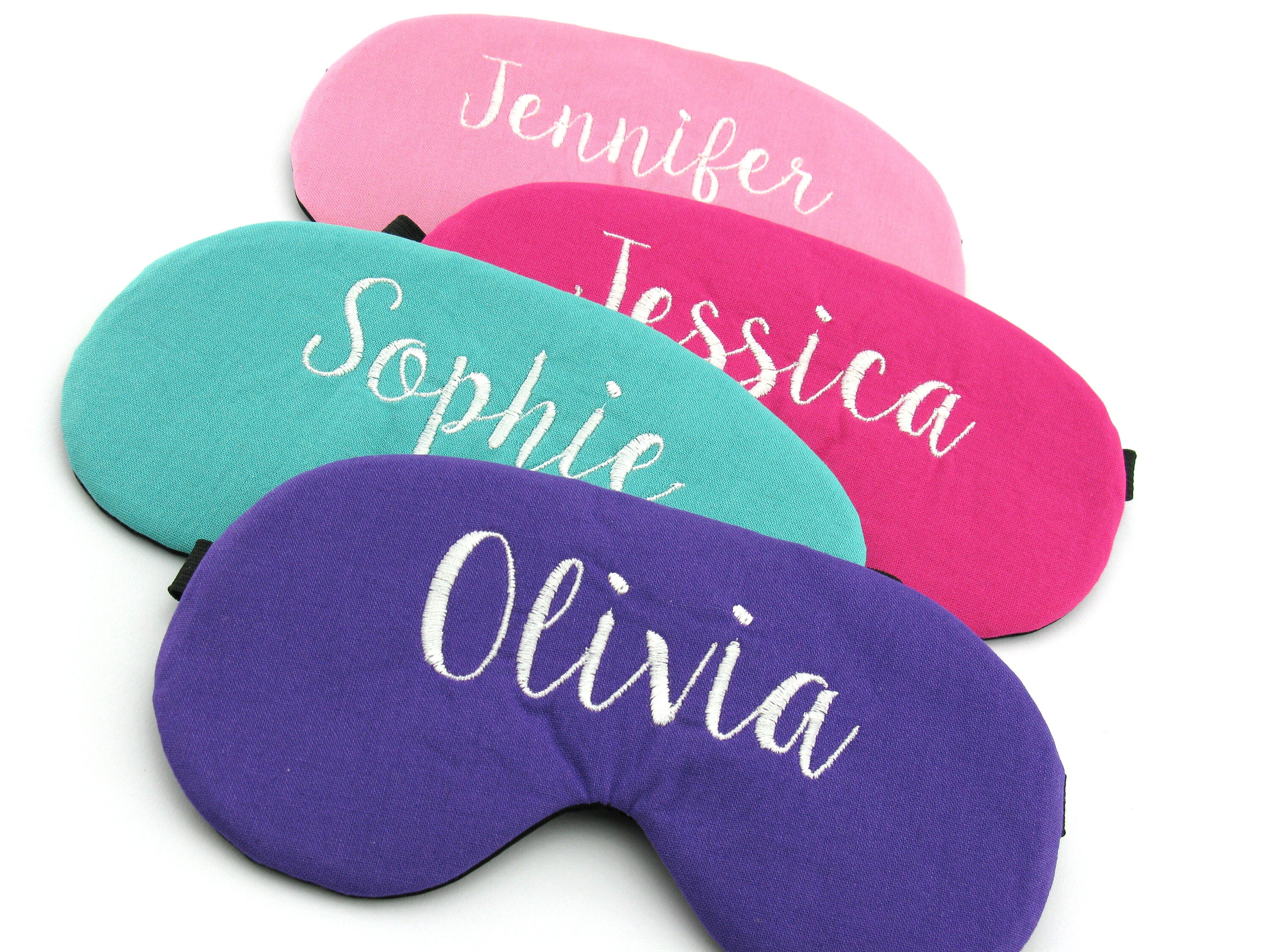 Personalised Name Custom Sleep Eye Mask Sleeping Travel Mask Etsy