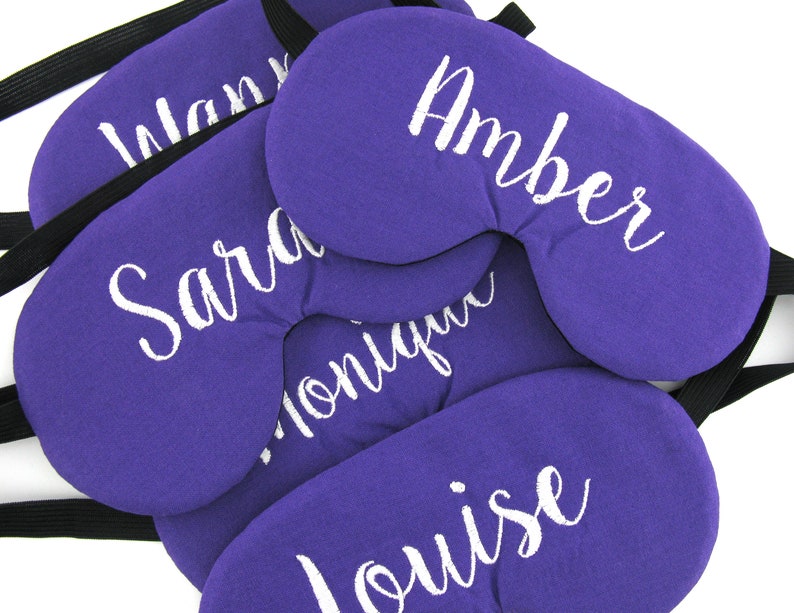 Personalised Name Custom Sleep Eye Mask Sleeping Travel Mask Party Favour Travel Gift