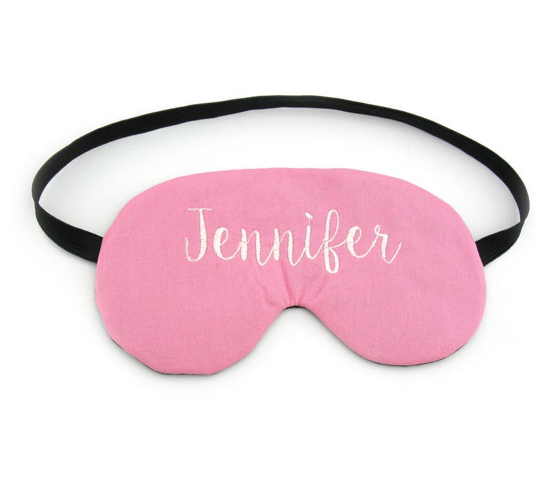 Personalised Name Custom Sleep Eye Mask Sleeping Travel Mask Party Favour Travel Gift