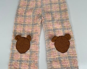 SamiBop Cotton Chenille Teddybear Pants - Size 00-4