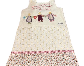 SamiBop Embroidered Country-style  Dress - Size 4