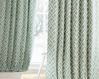 96 Inch Curtain Etsy
