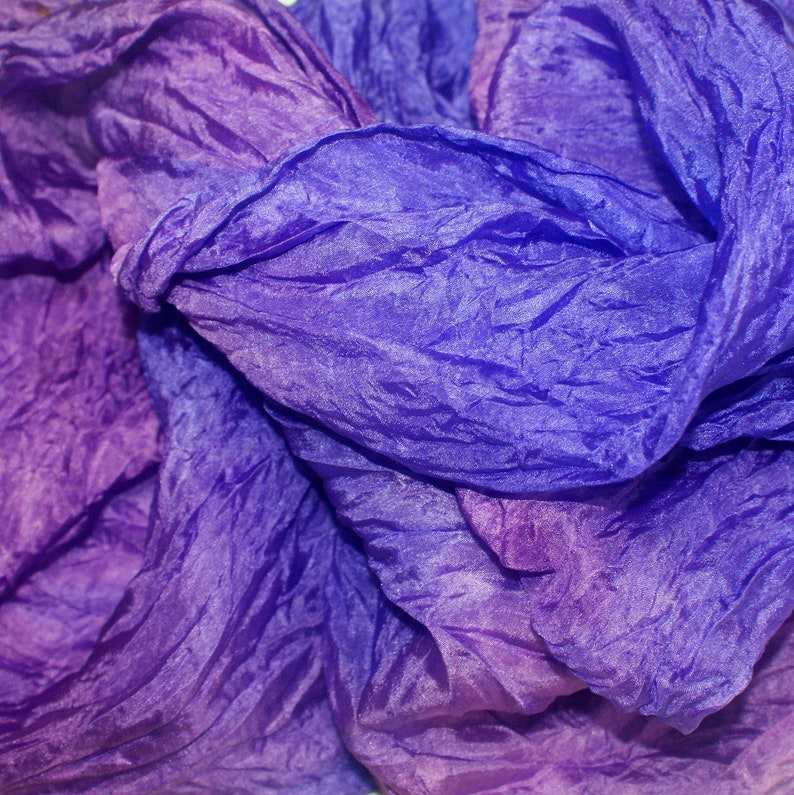 Midnight Express in Hand Dyed Poet Seat Habotoi Silk for Nuno Felting