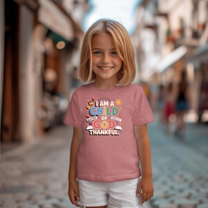 Child of God Shirt: Christian Youth Short Sleeve Tee