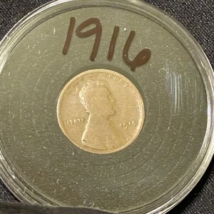 1916 wheat penny