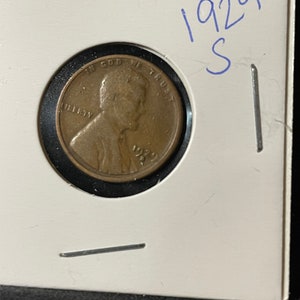 1929 S wheat penny