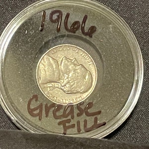 1966 Jefferson Nickel error