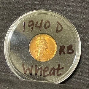 1940 D wheat penny (RB)