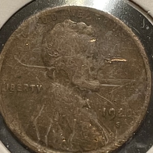 1920 S wheat penny