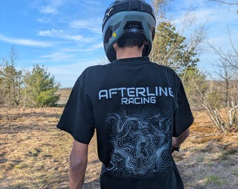 Camiseta topográfica Afterline Racing / Camiseta premium