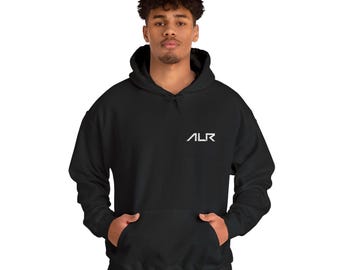 Sudadera básica con capucha bordada con el logo de ALR / Sudadera básica con capucha