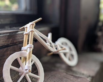 Canyon Sender Style Mini Model Finger Mountain Bike With Working