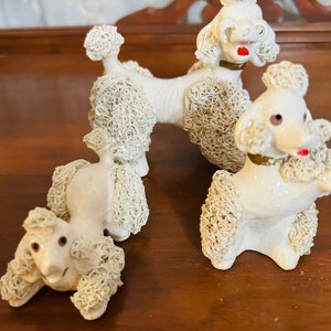 Vintage Ceramic Spaghetti Poodles