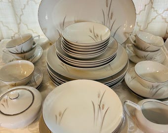 silver wheat シルバーウィート　ディナープレート 銀食器 42 Piece Set • Place Setting • Silver Wheat by Wentworth Japan