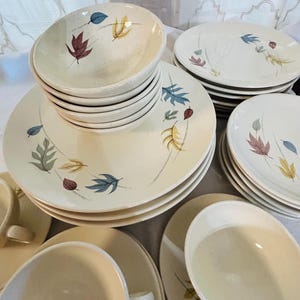 Vintage Franciscan Autum Leaves Dinnerware Set India