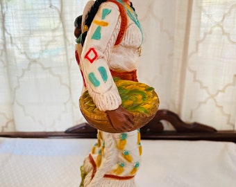 Vintage Universal Statuary Native American Maiden - Etsy