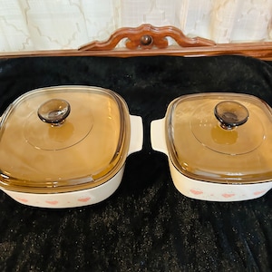 Vintage Corning Ware Forever Yours Casseroles