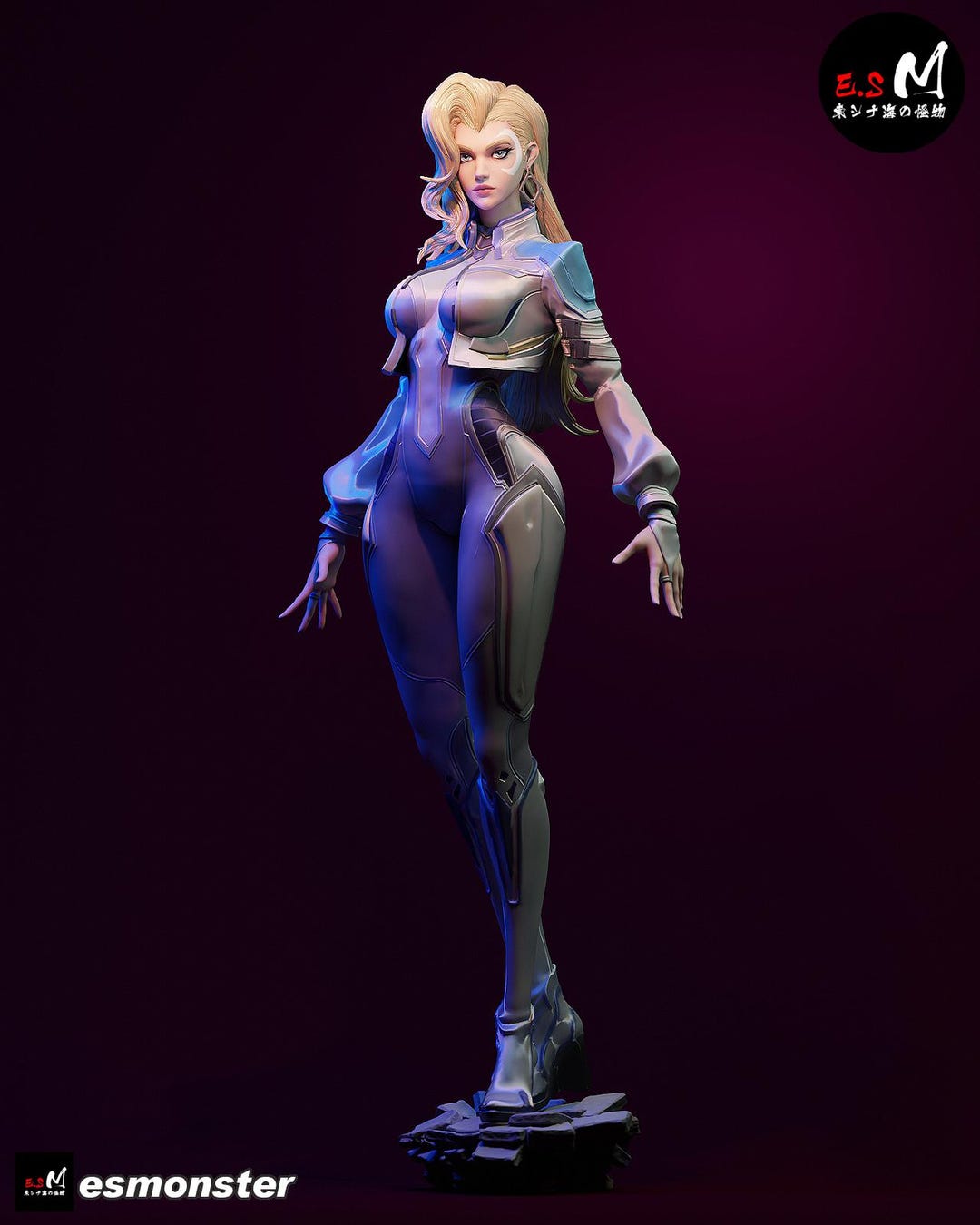 Dagger | 2 Poses | Fanart by ES Monster | 1/6 Scale | 16k Resin 3D ...