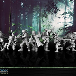 Alliance Commandos | 16k 3D Printed | by War Bear