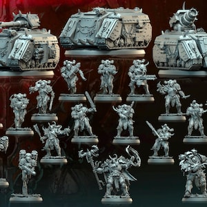 Orbita Hellscape / Legions / Impresión 3D de 16k / por Archvillain Games