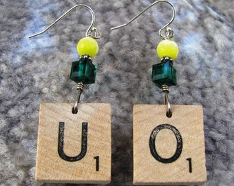Scrabble earrings - UO