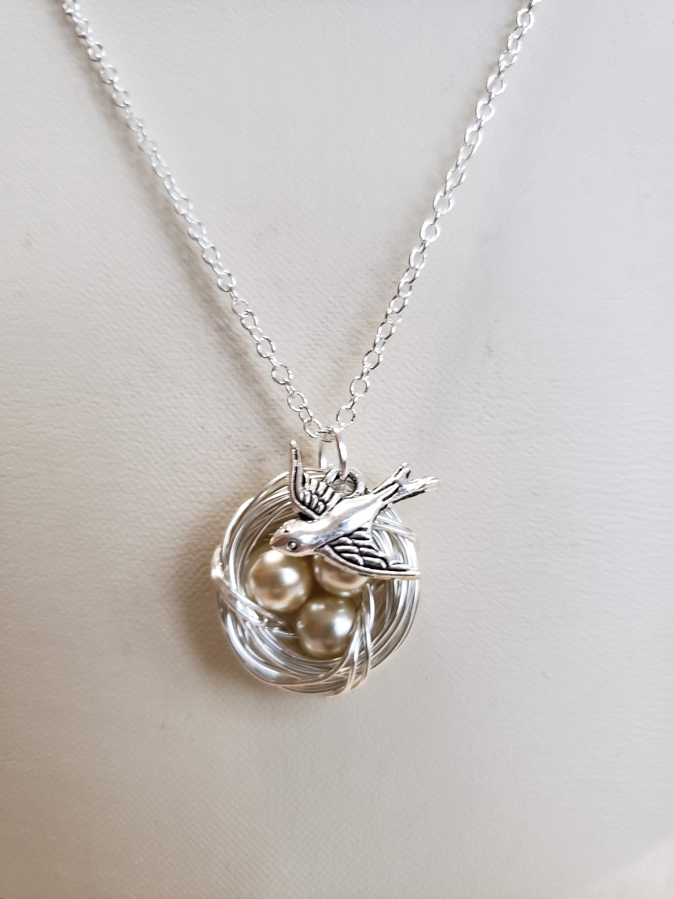 Birds Nest W/ Mama Bird - Etsy Australia