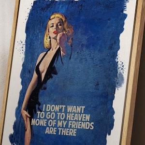 The Connor Brothers Leinwanddruck - Retro Pop Art Gemälde für Schlafzimmer & Wohnzimmer Dekor - Großes vertikales Geschenk • CB05