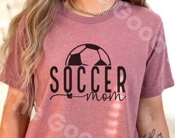 Fußball Mama Shirt, Spieltag T-Shirt, süße Fußball Saison Mama Shirt, Geschenk für Fußball-Liebhaber Mama Shirt, Muttertagsgeschenk, Fußball Mama, Geschenk für Mama