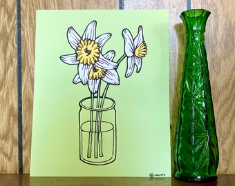 Daffodils Print