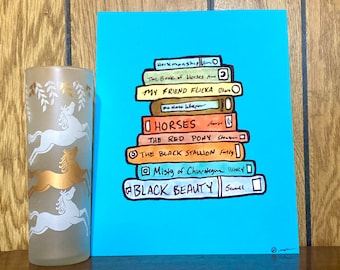 Per amore della stampa di libri a cavallo