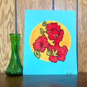 Nasturtium Print