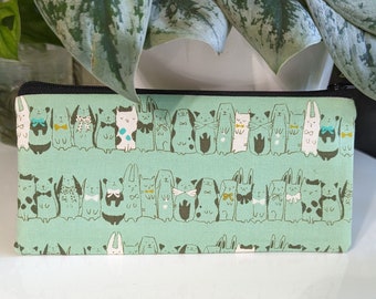 Tokyo Kitty Bunny long zipper pouch