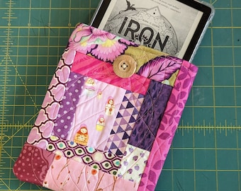 Purple pink matryoshka Kindle Paperwhite sleeve