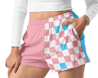 Transgender Pride Festival Shorts XS-3X | LGTBQ + Regenbogen Liebe ist Liebe Gay Queer Subtle Pride Parade Festival Flagge Say Gay trans Plus Size