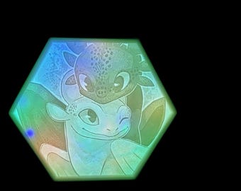 how to train your dragon night light