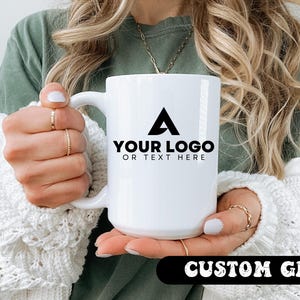 Custom Logo Mug Personalized Bulk Mugs for Employee Appreciation Gift Team Gifts Business Branding Custom Coffee Cup Add Your Logo or Photo