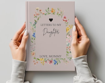 Personalized Floral 'Letters To My Daughter' Keepsake Journal