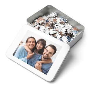 Puzzle personnalisé à partir d&#39;une photo - 200, 300, 500 et grands puzzles de 1000 pièces, puzzle personnalisé pour anniversaire, bambin, mariage, enfants, famille
