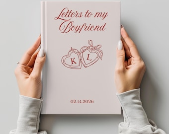 Personalized Love Letter Journal – Anniversary Gift for Boyfriend