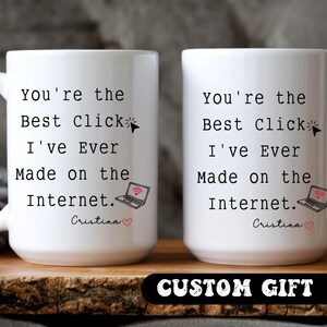 Funny couple Mug Valentines Day Funny Gift for Him Anniversary Gift Romantic Gift For Couple Husband Wife Internet Girlfriend Boyfriend Gift