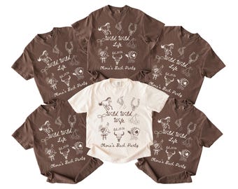 Wild Wild Wife Bachelorette Comfort Colors Shirt, Cowgirl Party
