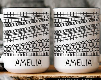 Taza de café con mensaje oculto personalizado, regalo sarcástico y divertido