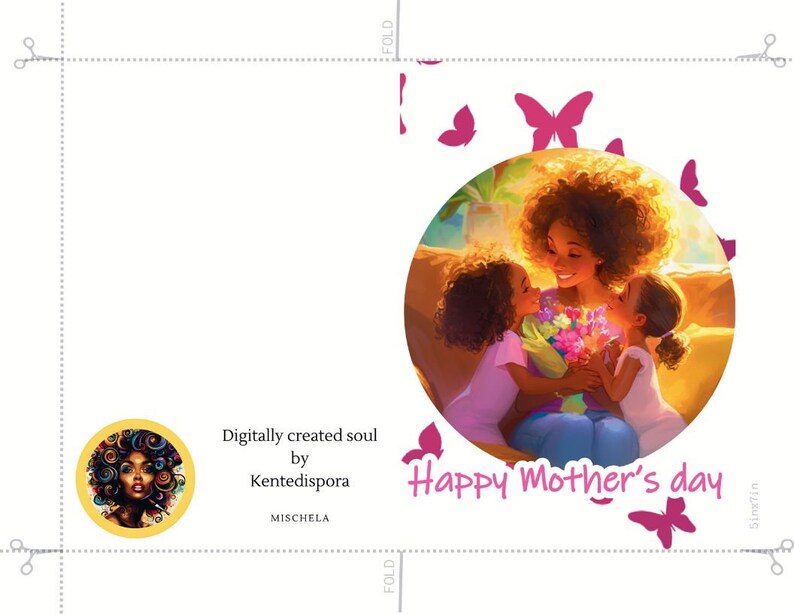Printable Mothers Day Card, Happy Mothers Day, Instant Download, 5x7 Digital Card, Mothers Day ...