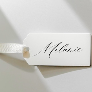 Étiquette de nom | Étiquette de faveur | Invité à un mariage, Shower nuptiale, Proposition de demoiselle d'honneur, EVJF, Étiquette de cadeau | Bricolage