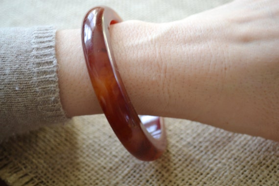 Bakelite Bangle, Bakelite Bracelet, Bakelite, Tor… - image 4