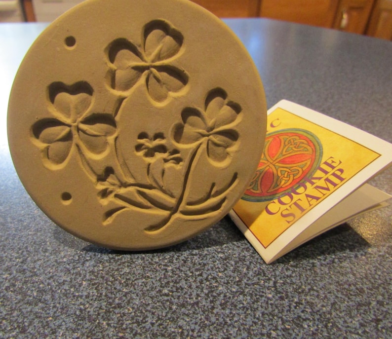Brown Bag Designs Irish Shamrock Cookie Stamp