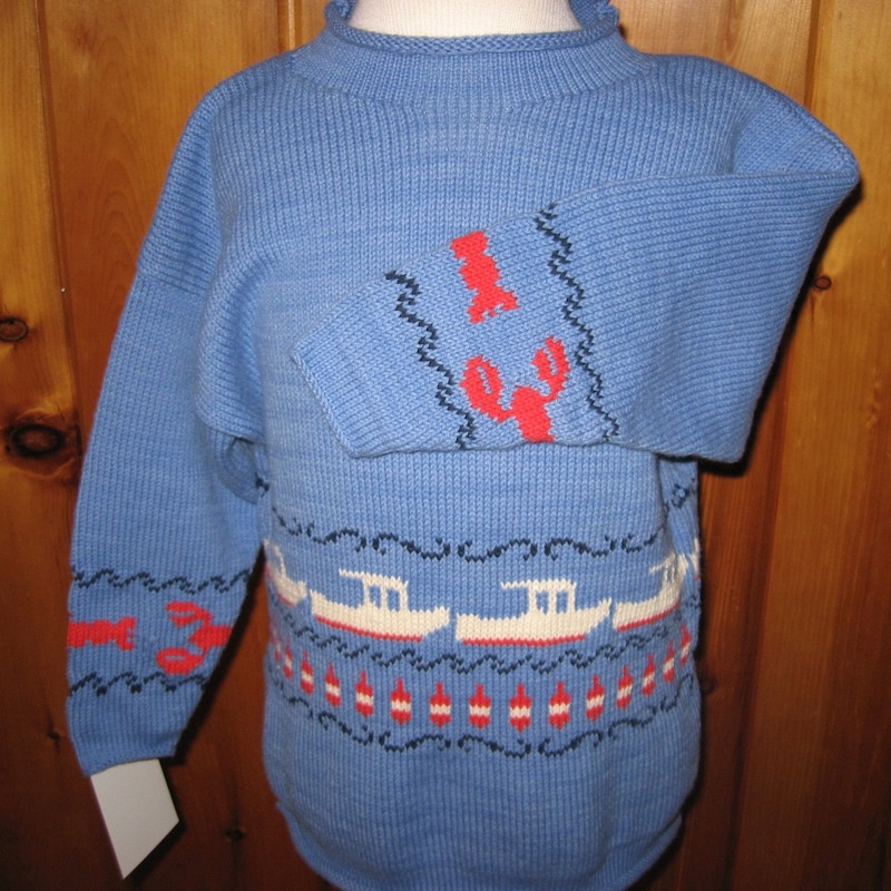 Lobster Alpaca Sweater