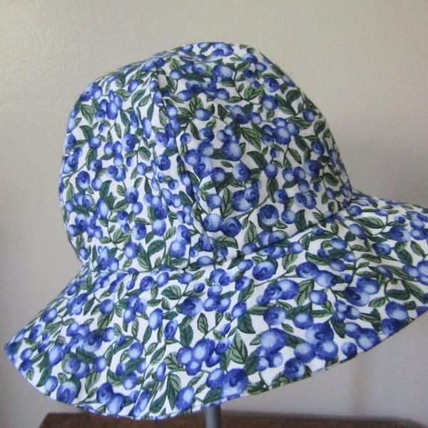 Blueberry Bucket Hat Etsy